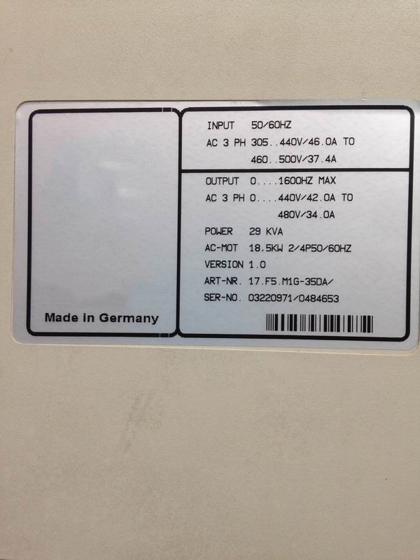 1pc  for USED 17.F5.M1G-35DA #OYF005