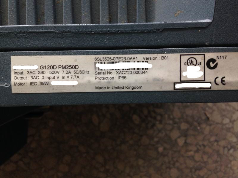 1pc  for USED 6SL3525-0PE23-0AA1 #OYF005