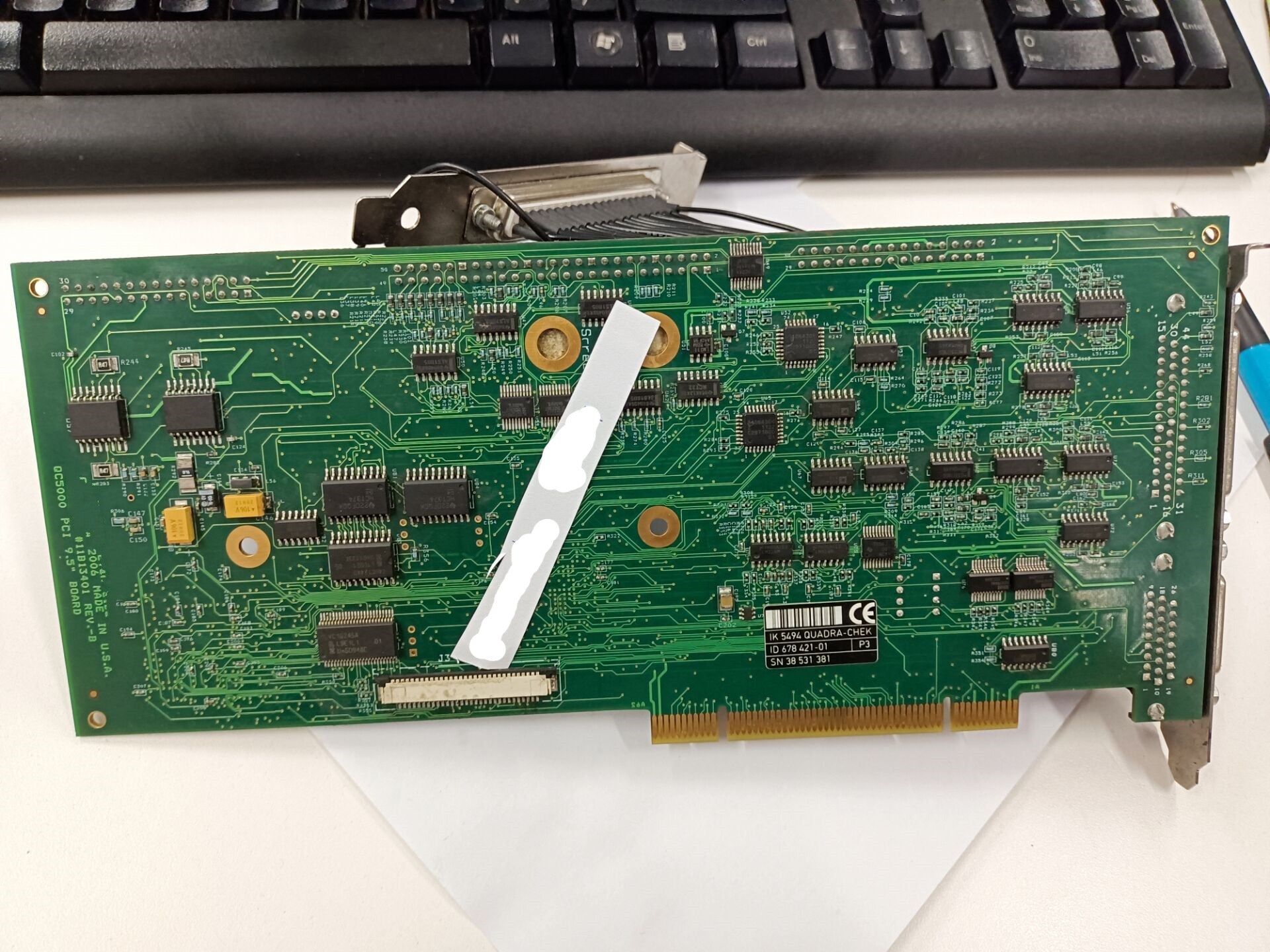 1pc  for USED IK5494 QUADRA-CHEK 11B13401 REV.-B IK5000CNC  #OYF005