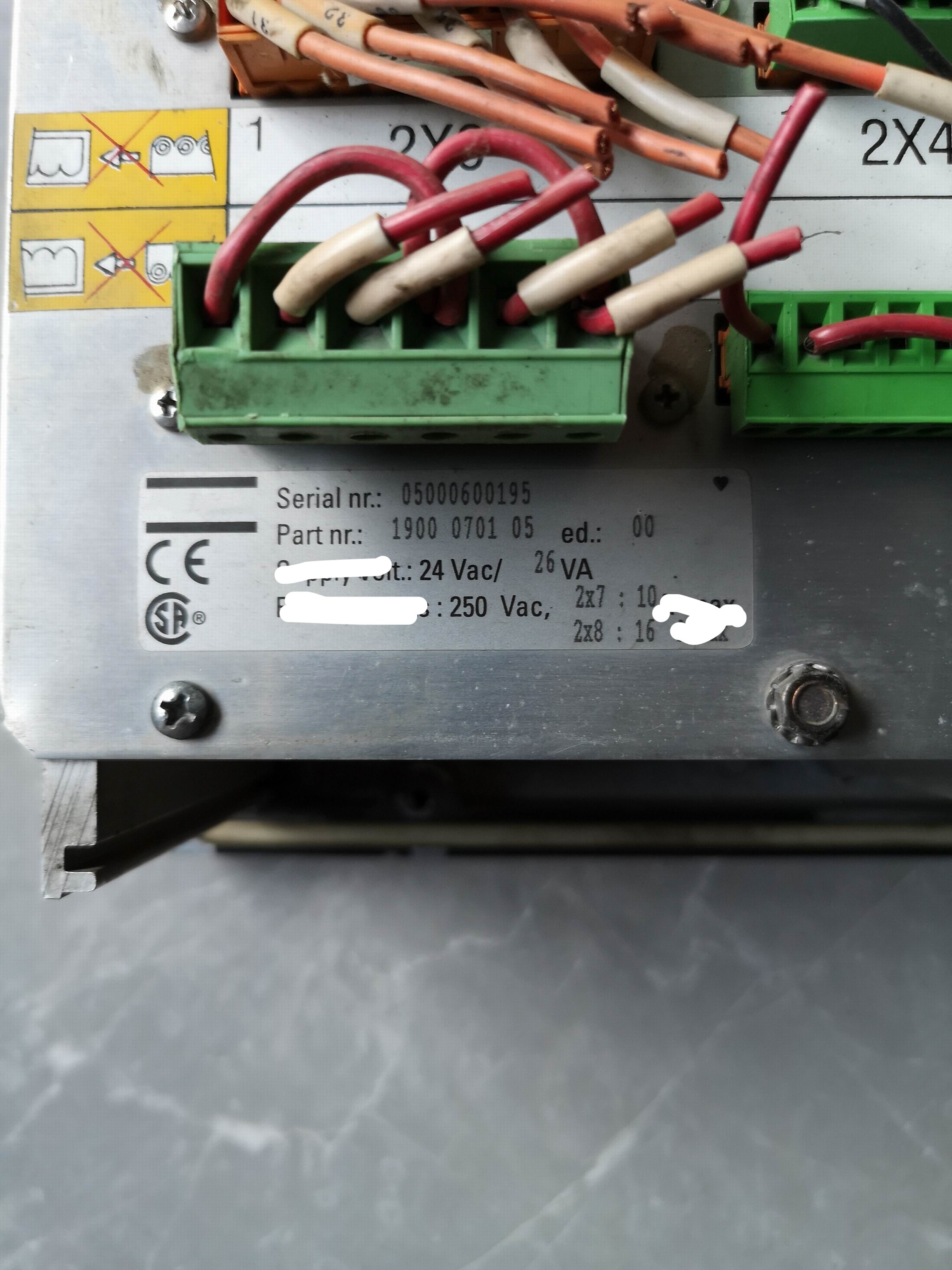 1pc for USED 1900 0701 05 #OYF005