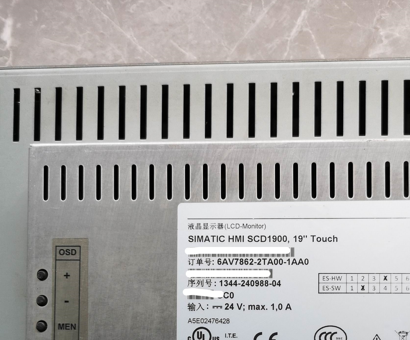 1pc for USED 6AV7862-2TA00-1AA0 #OYF005