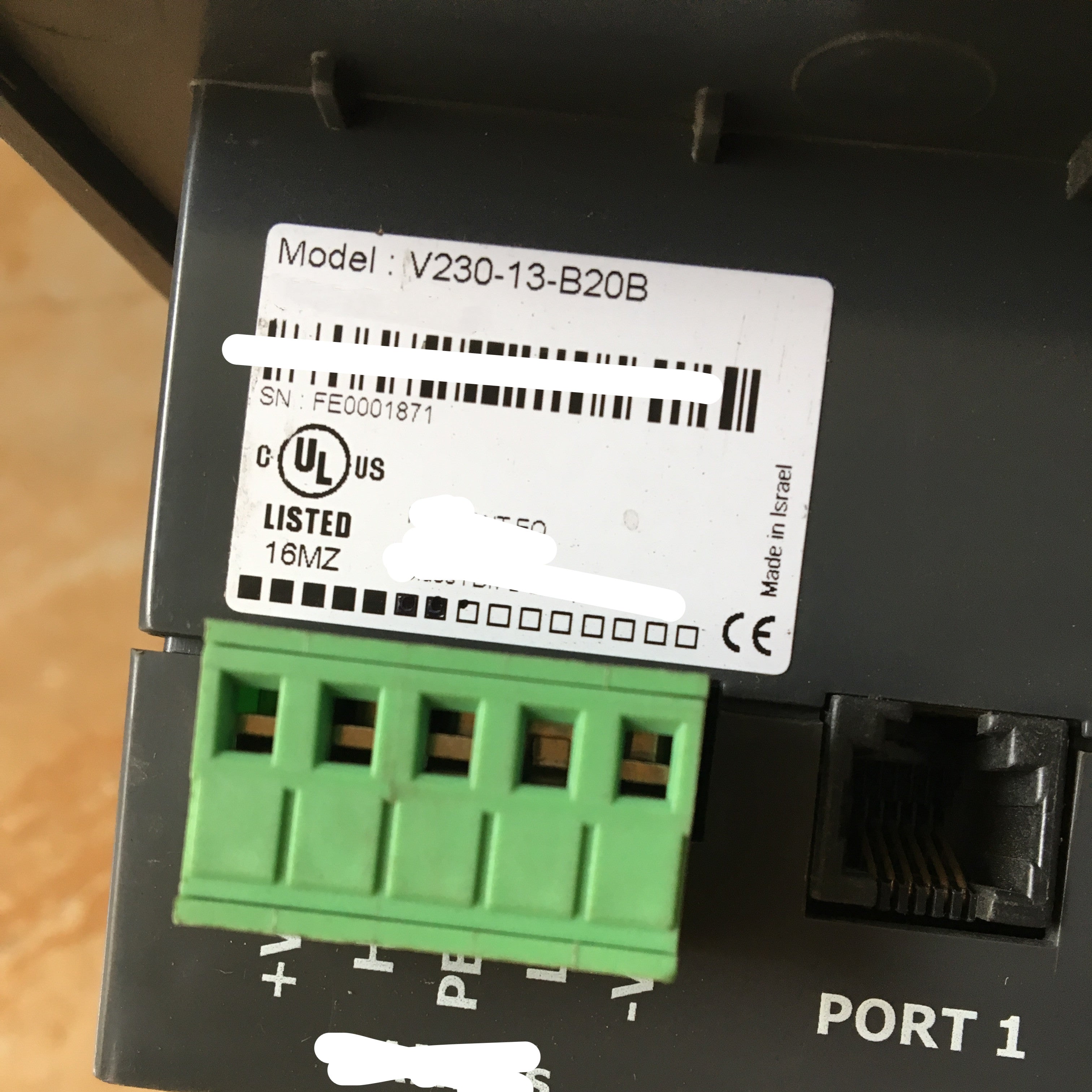 1pc  for USED V230-13-B20B  #OYF005