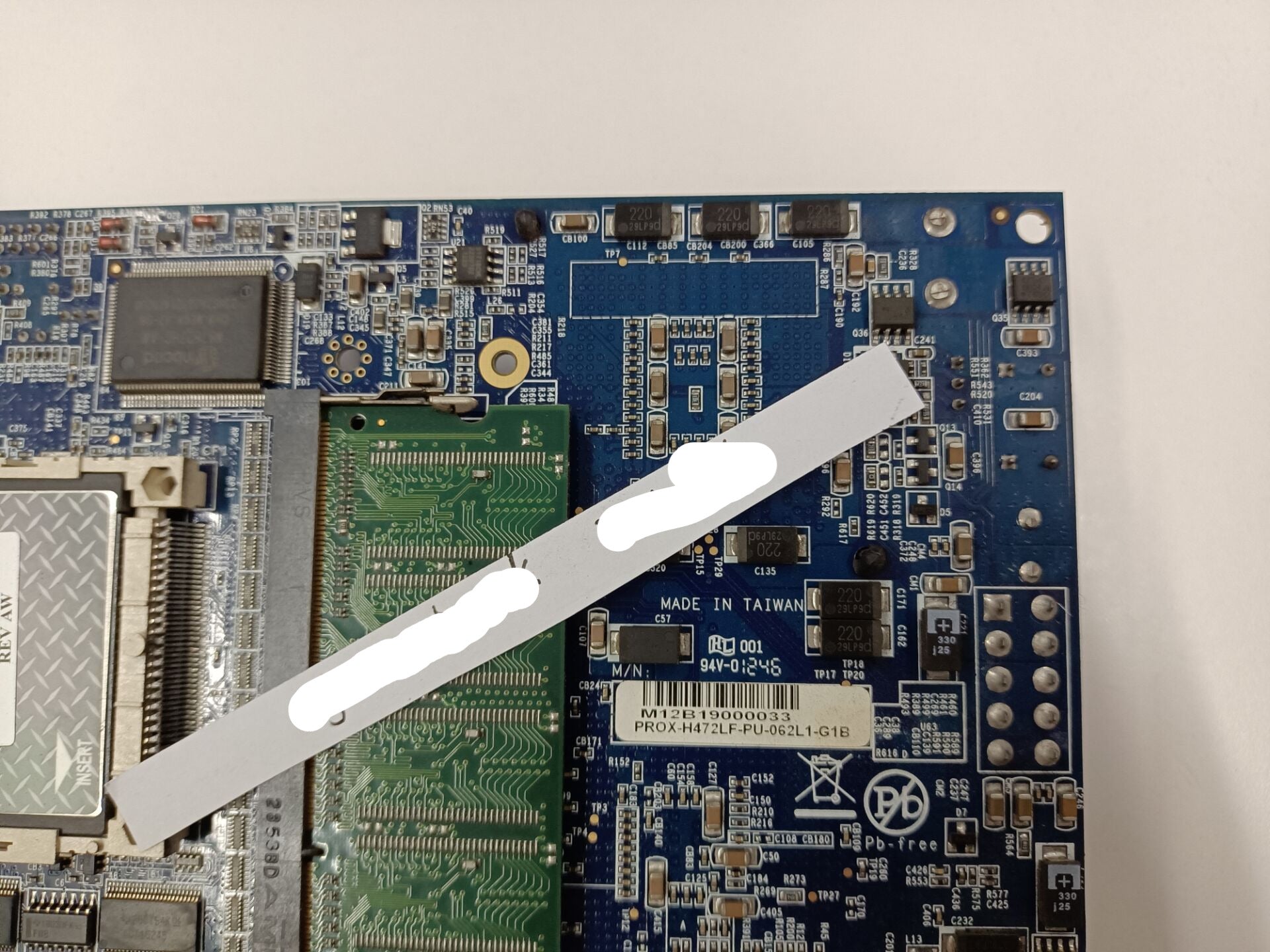 1pc for USED  A1A0100521 Rev BB PROX-H472LF-PU-062L1-G1B  #OYF005