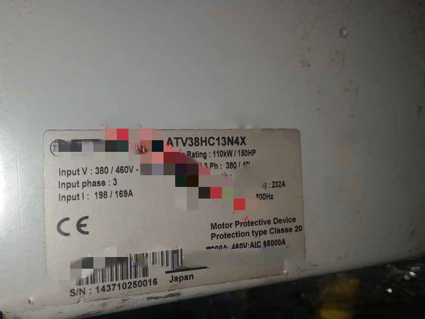 1PCS  USED ATV38HC13N4X  #OYF009