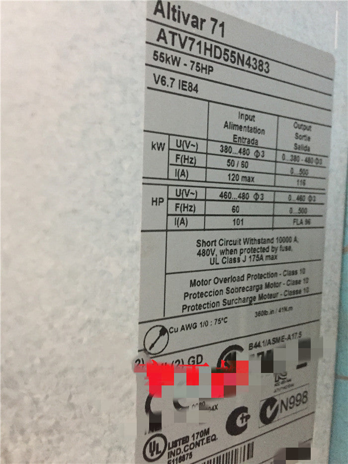 1PCS  USED ATV71HD55N4383 #OYF009