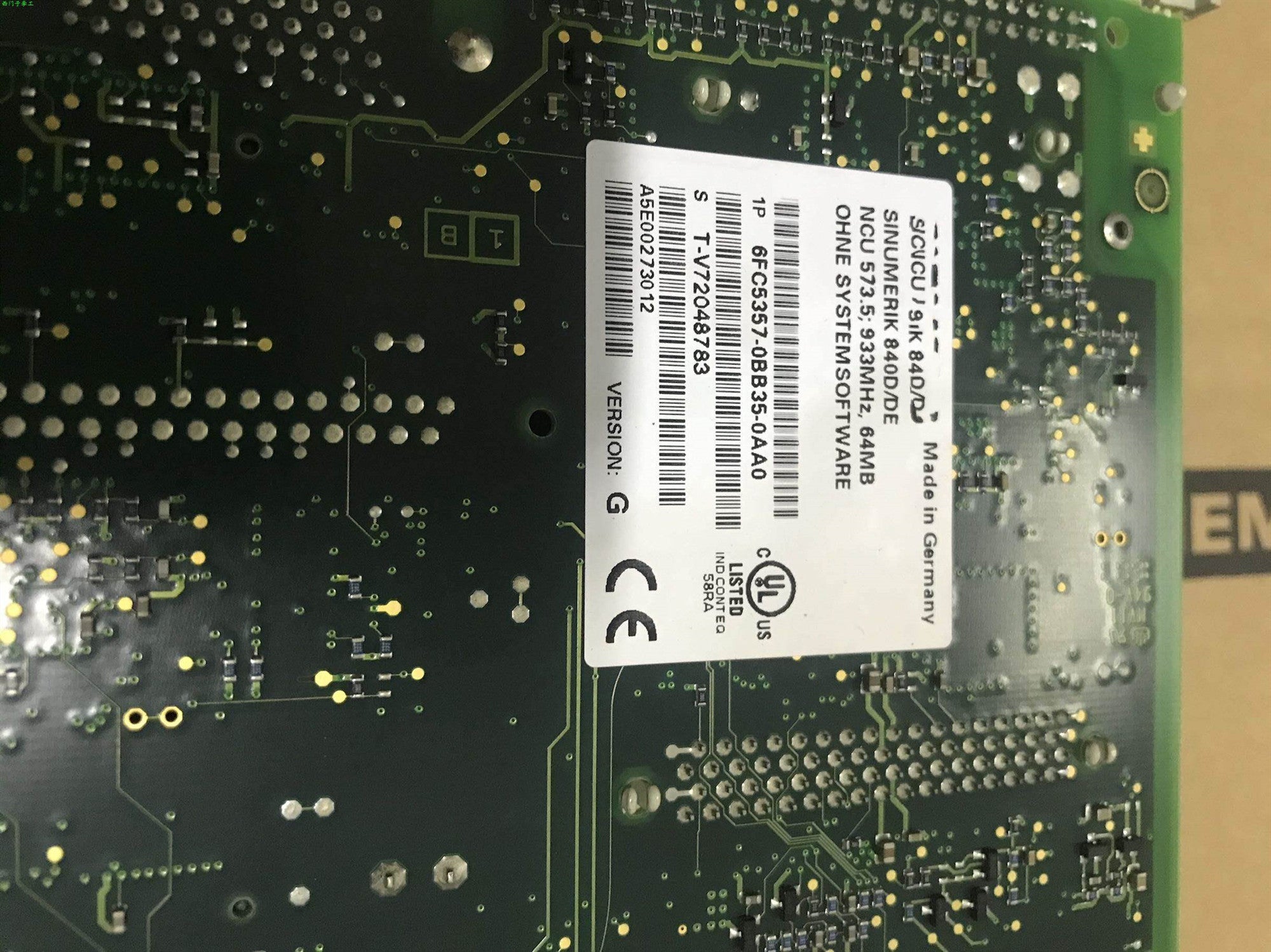 1PCS  USED 6FC5357-0BB35-0AA0  #OYF009