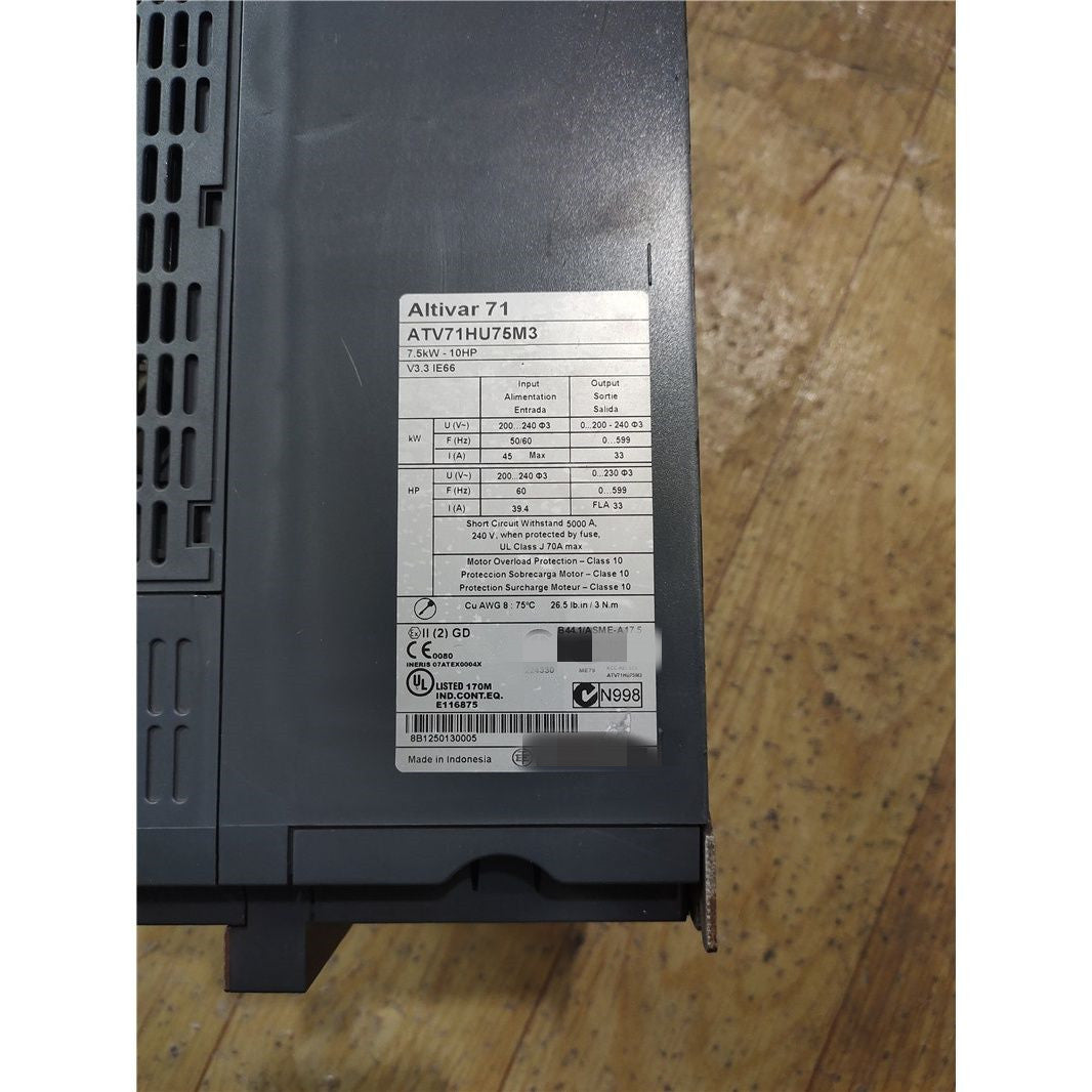 1PCS  USED ATV71HU75M3 #OYF009
