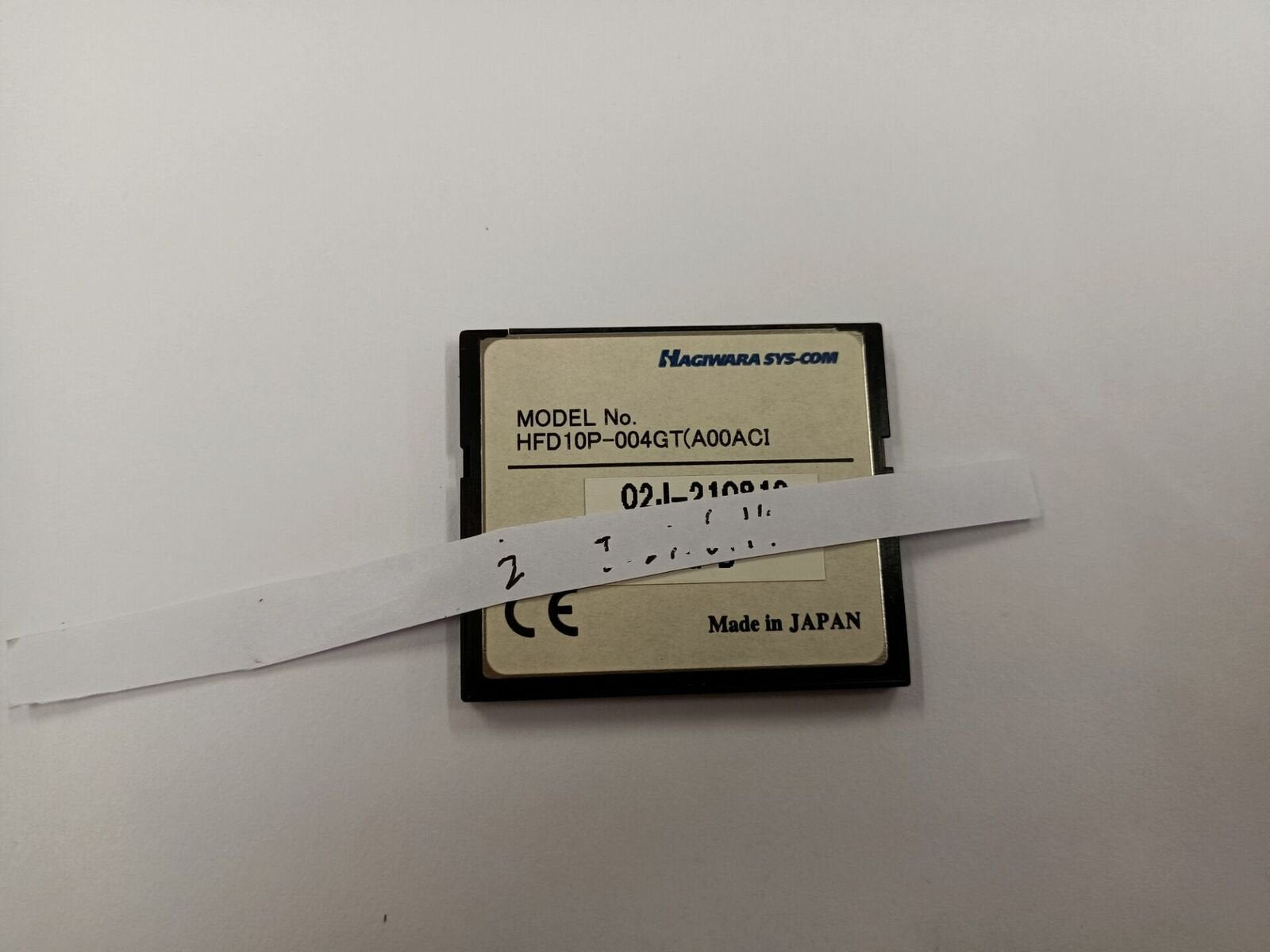 1PC for used  HFD10P-004GT(A00ACI 02J-210819 4GB  #OYF008