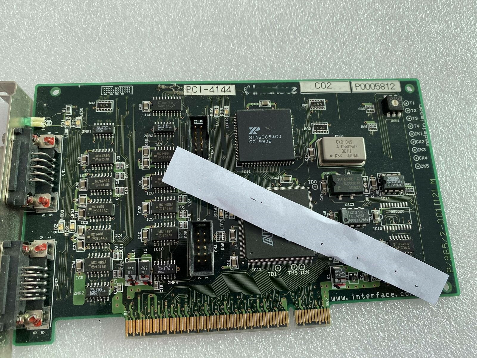 1PC for  used  PCI-4144 C02   #OYF008