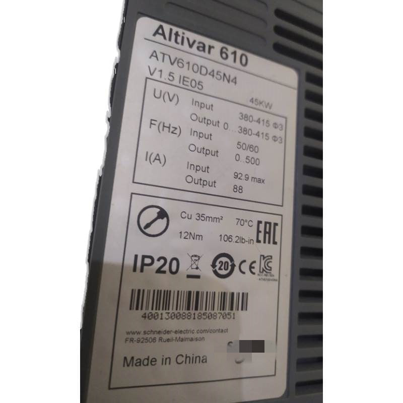 1PCS  USED ATV610D45N4 #OYF009