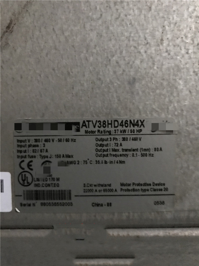 1PCS  USED ATV38HD46N4X  #OYF009