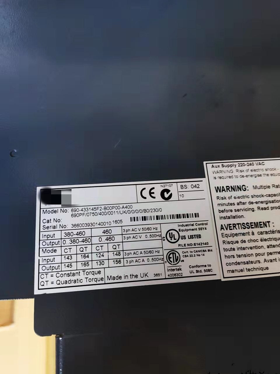 1PCS  USED  690-433145F2-B00P00-A400  #OYF009
