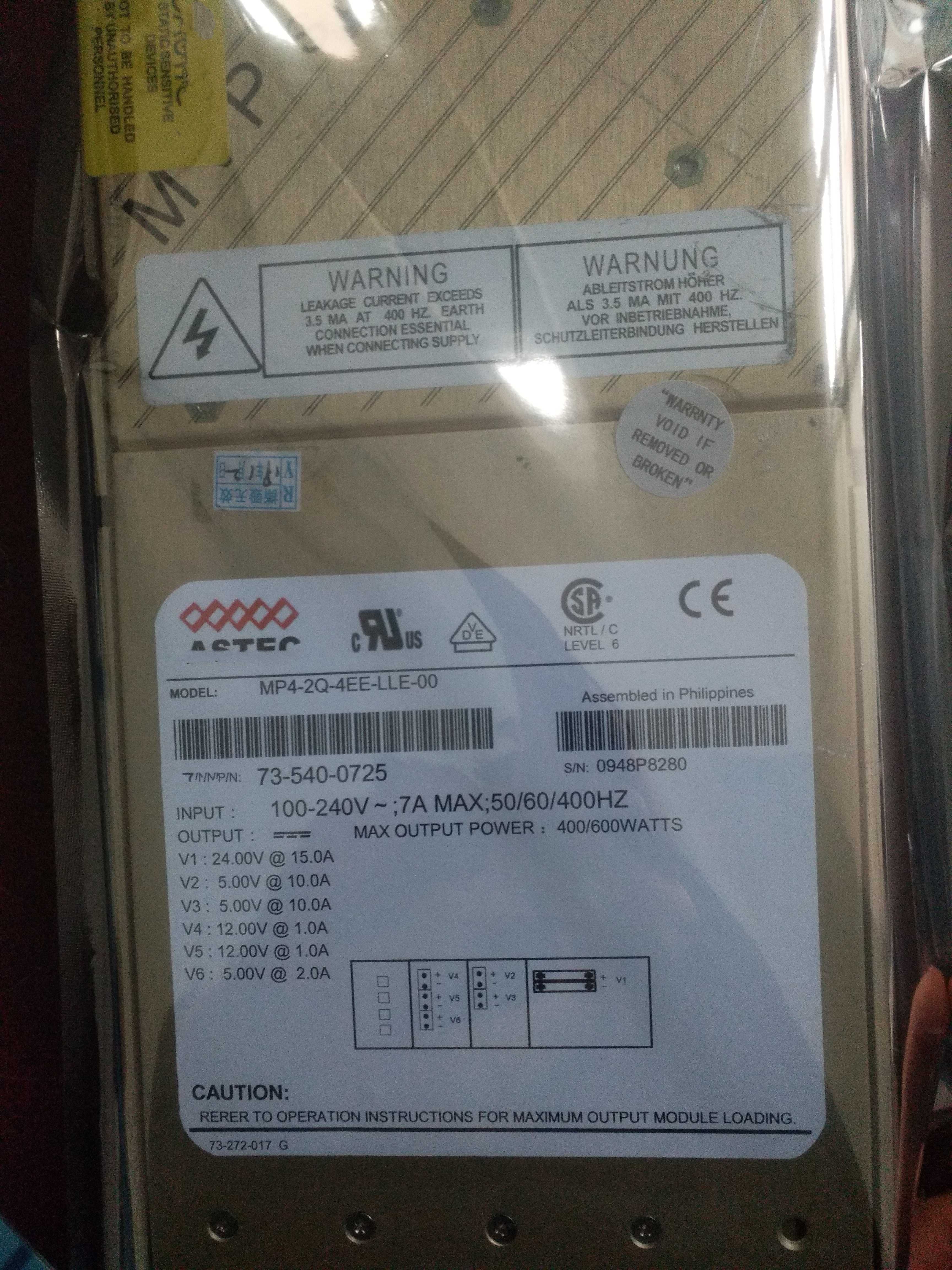 1PC for used MP4-2Q-4EE-LLE-00 73-540-0725  #OYF055