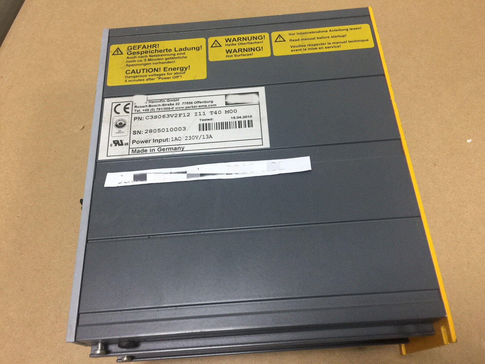 1PC for used  C3S063V2F12 I11 T40 M00   #OYF008