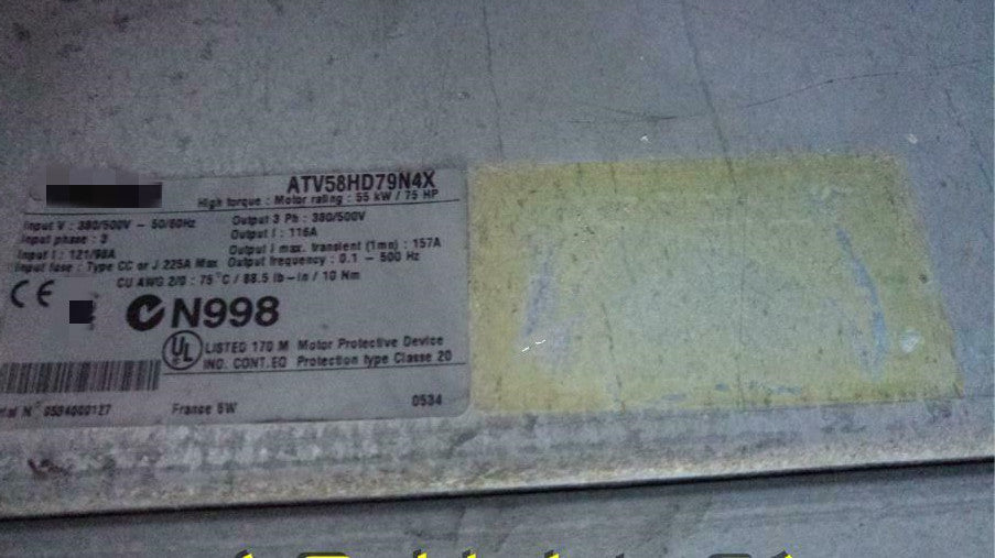 1PCS  USED ATV58HD79N4X #OYF009
