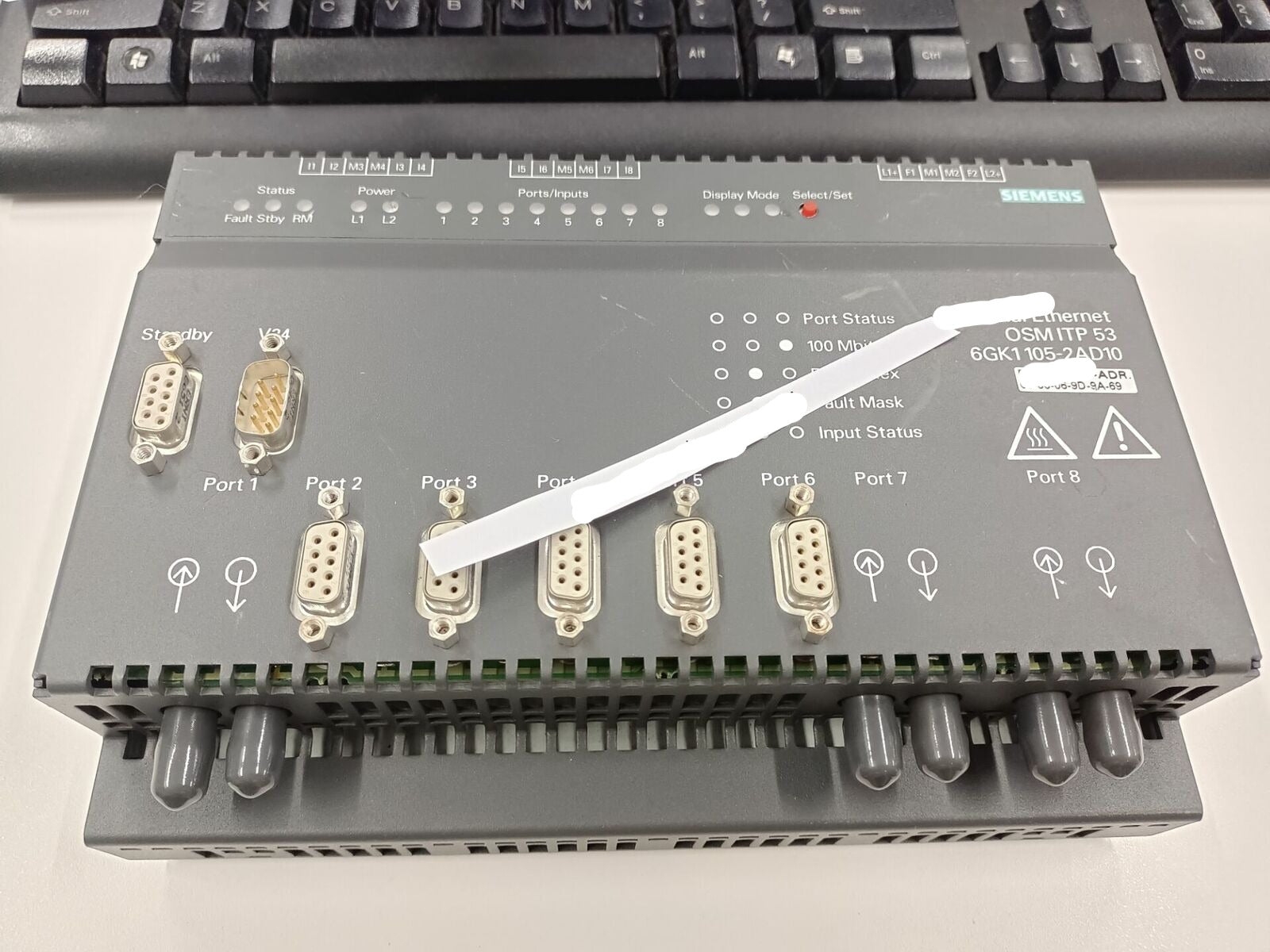 1Pcs  Used 6GK1105-2AD10 6GK1105-2AD10 #OYF022
