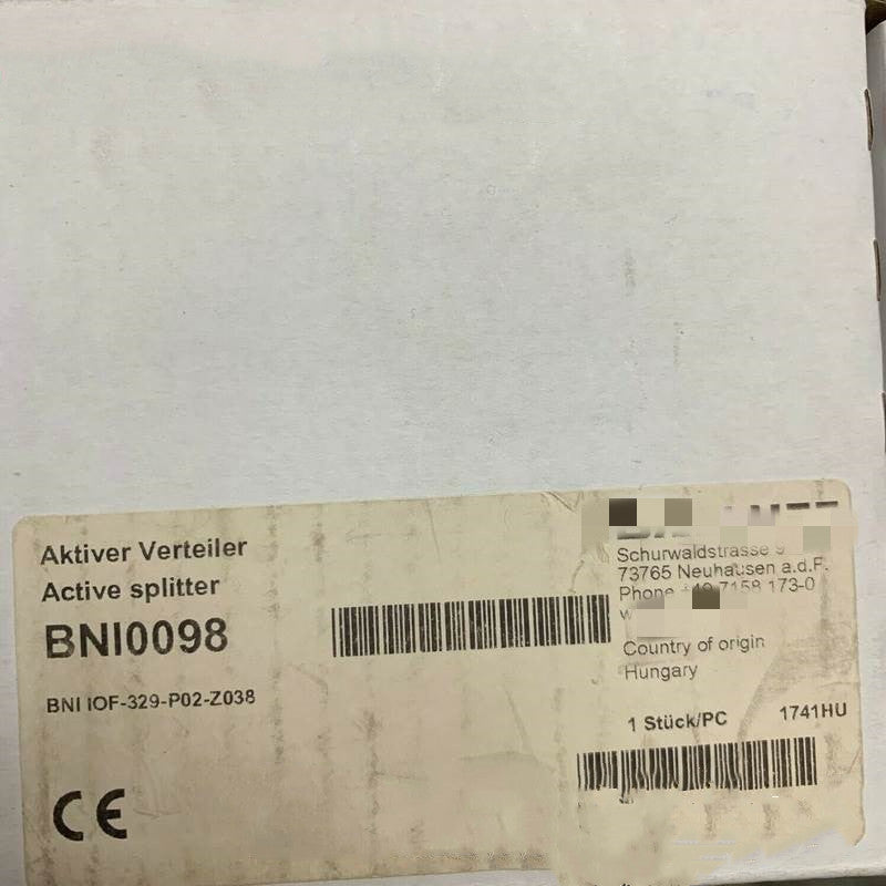 1PCS NEW BNI IOF-329-P02-Z038 #OYF009