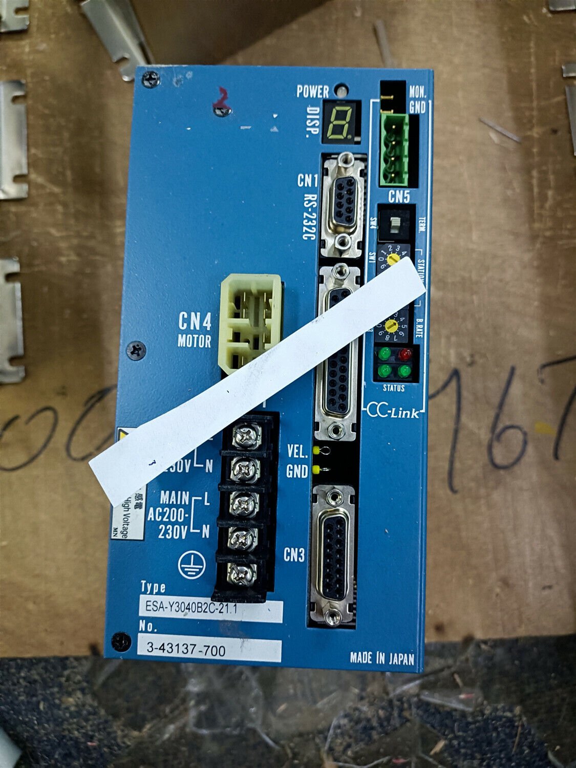 1PCS  used  ESA-Y3040B2C-21.1   #OYF003