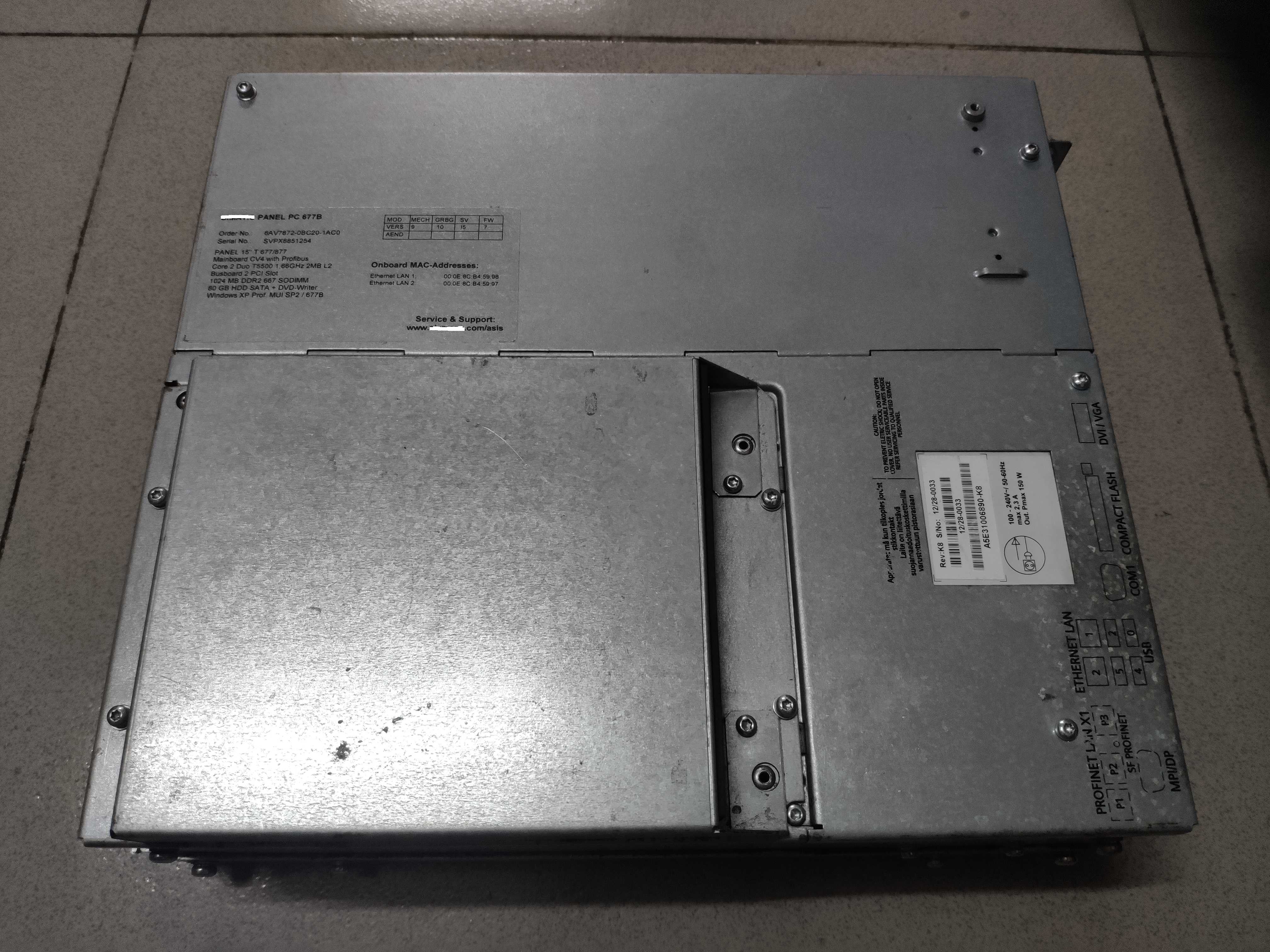 1PC for used  6AV7872-0BC20-1AC0  6AV7 872-0BC20-1AC0   #OYF008