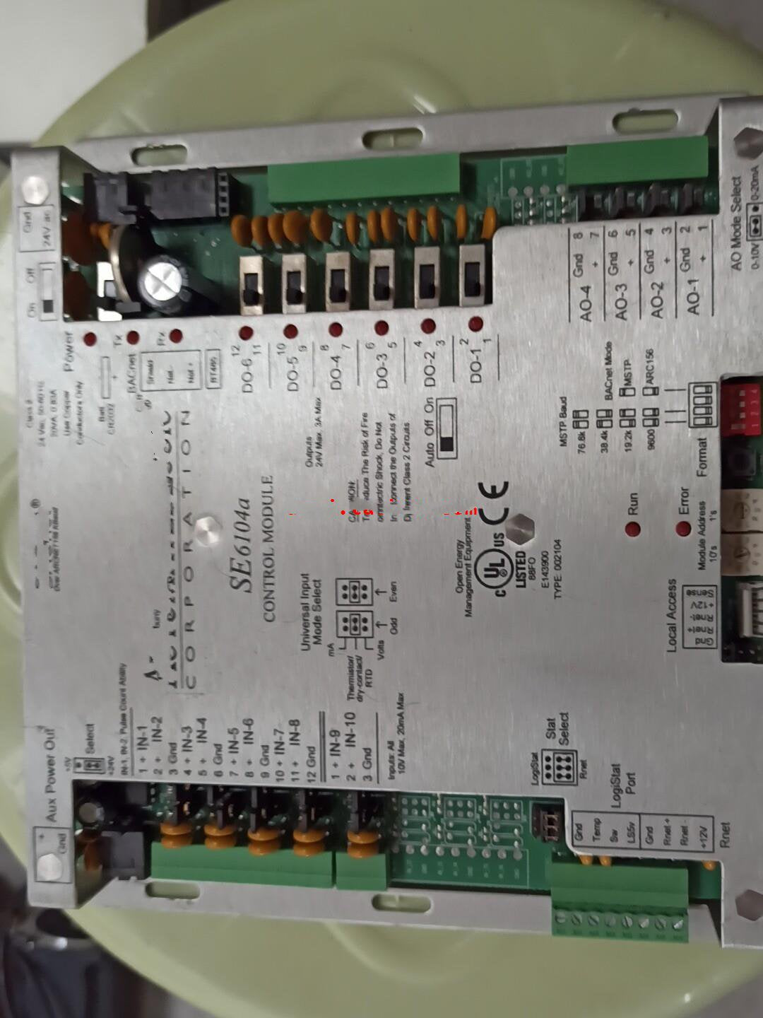 1PCS  used  SE 6104a CONTROL MODULE SE6104A   #OYF003