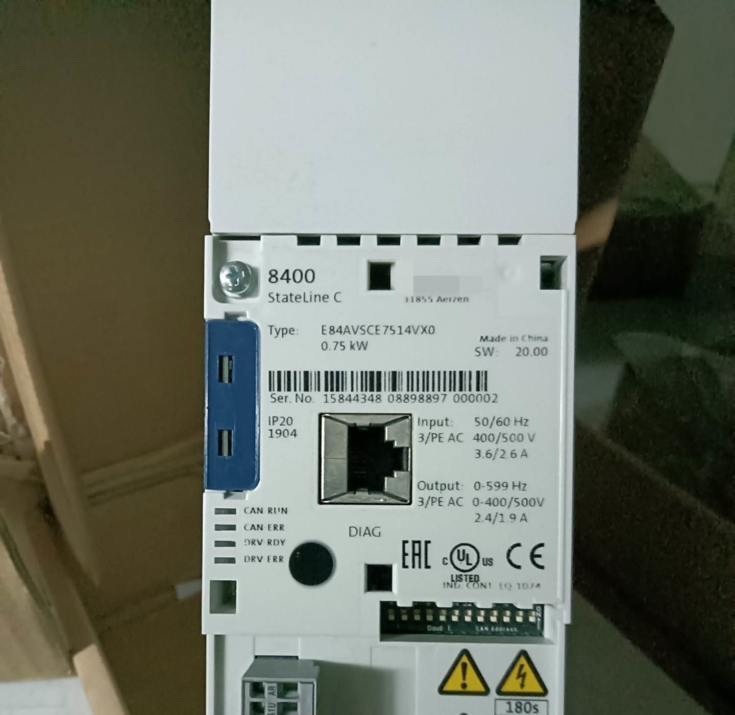 1PCS  USED E84AVSCE7514VX0 #OYF009