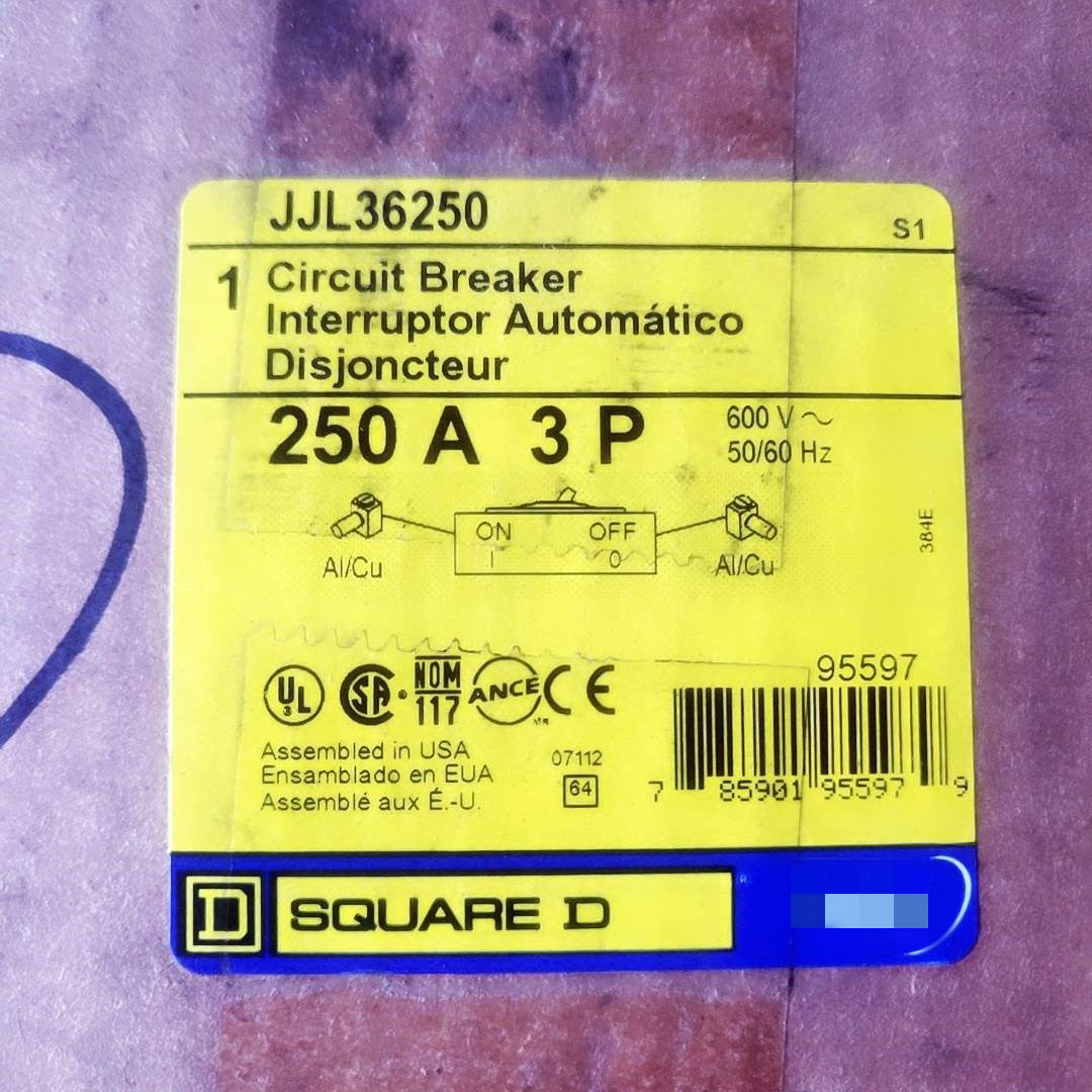 1PCS NEW  JJ250 AL250JD JJL36250 3P 250A #OYF009