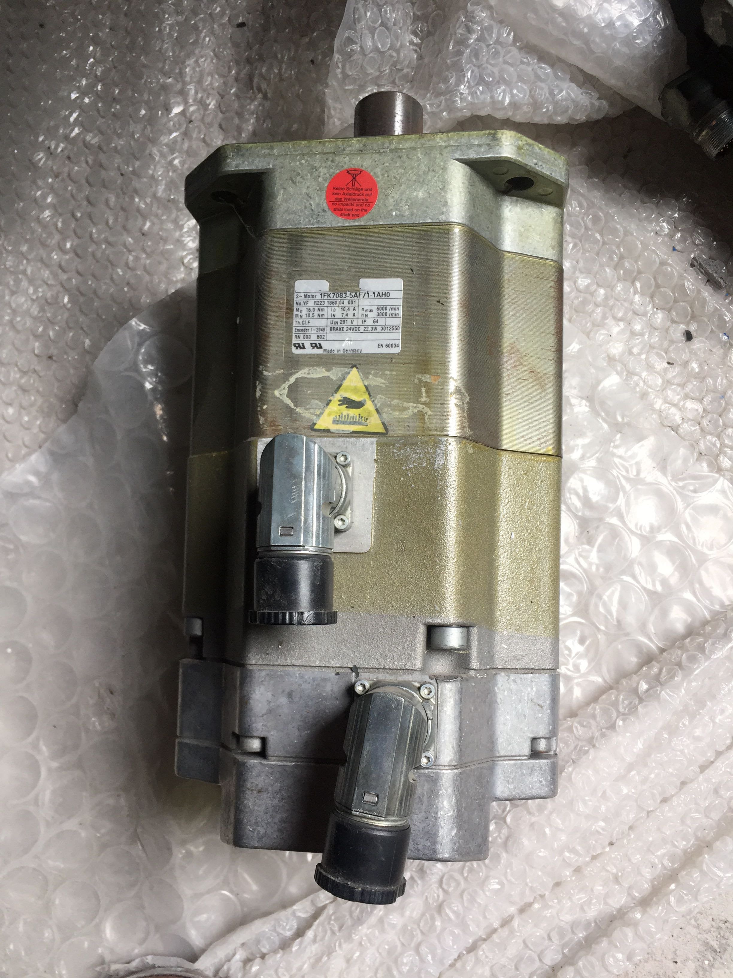 1PCS for  used   1fk7083-5af71-1ah0  #OYF003
