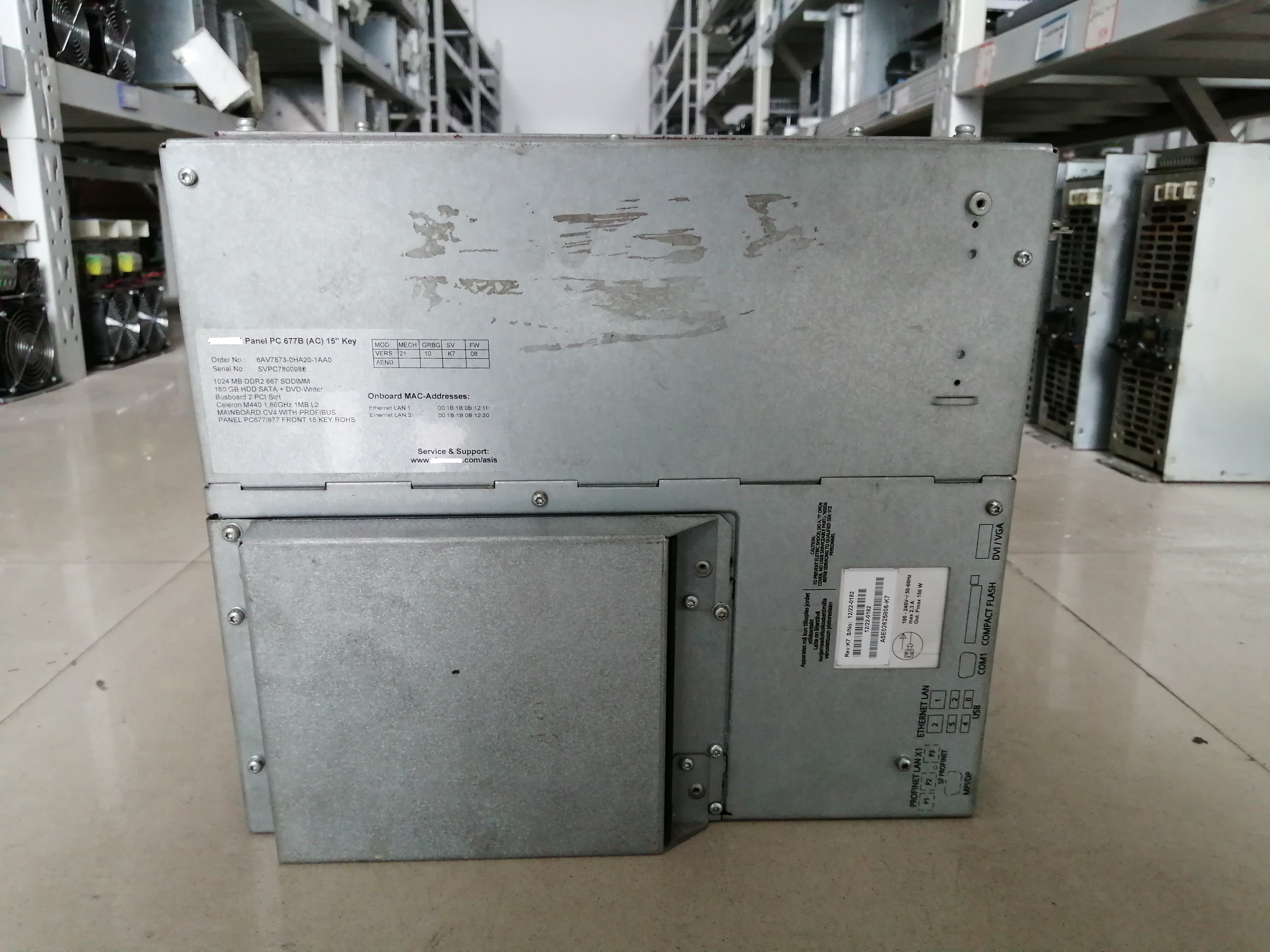 1PC for used  6AV7873-0HA20-1AA0  6AV7 873-0HA20-1AA0   #OYF008