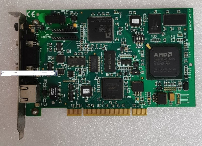 1PCS for  used   IETH045 VER:F2 PCU-ETHIO-EI V:4.6.5   #OYF003