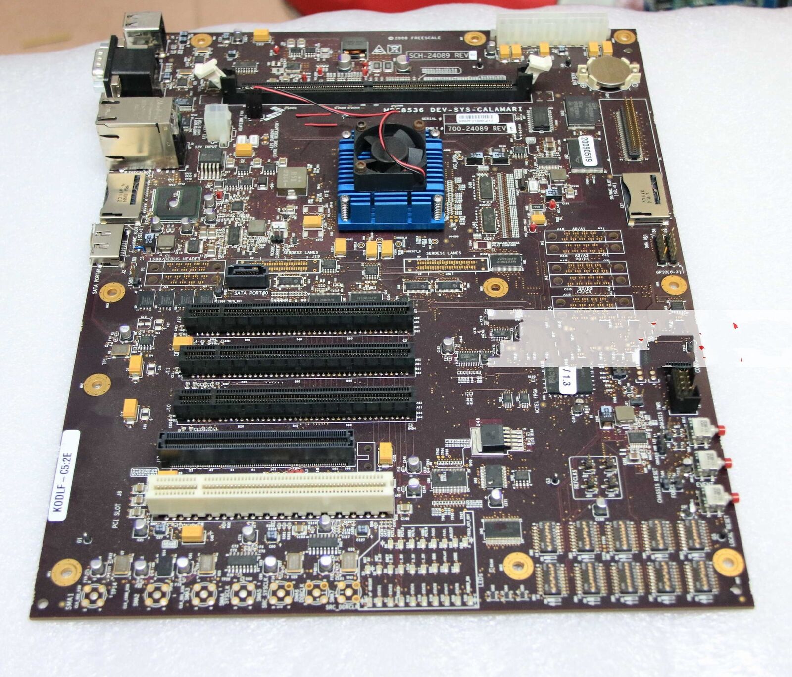1PCS  used  MPC8536 700-24089 REV E   #OYF003