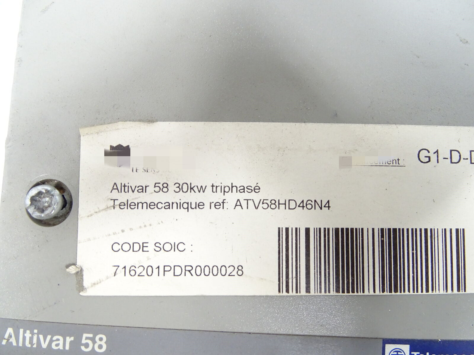 1PCS  USED ATV58HD46N4 #OYF009