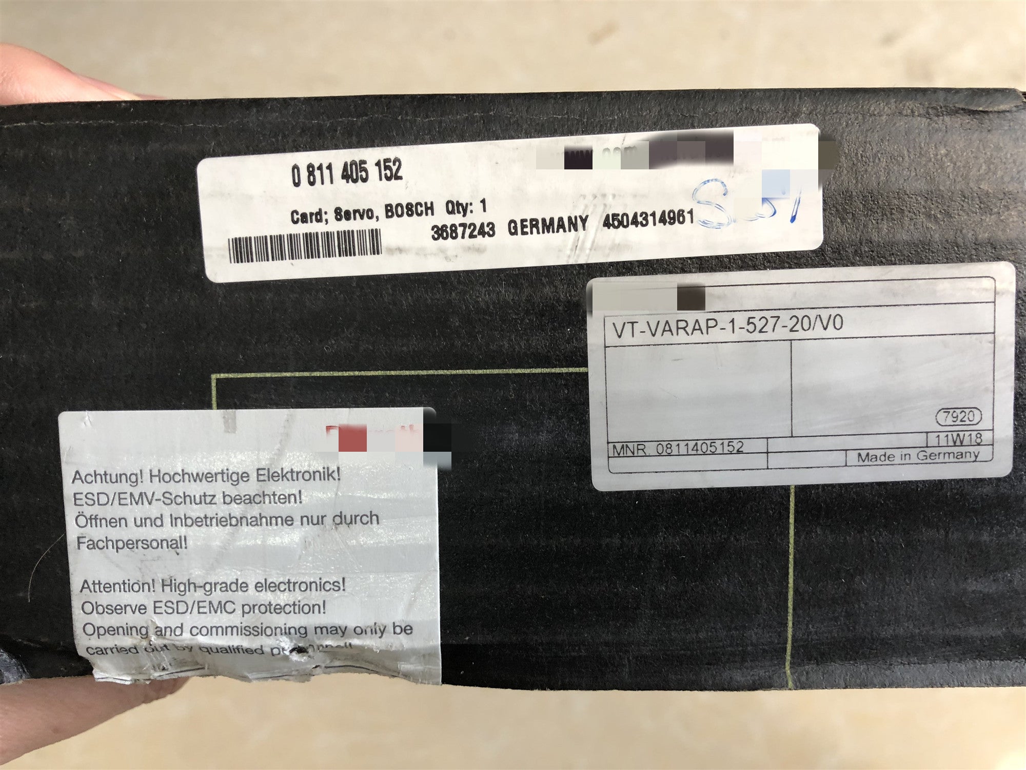 1PCS NEW VT-VARAP-1-527-20/V0 #OYF009