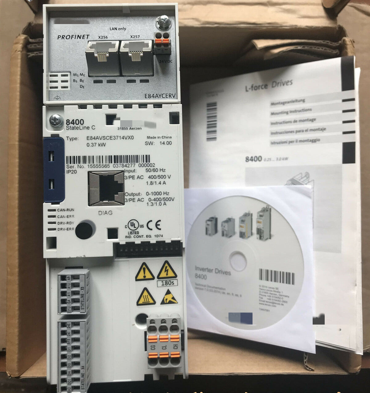 1PCS NEW E84AVSCE1124VB0 #OYF009