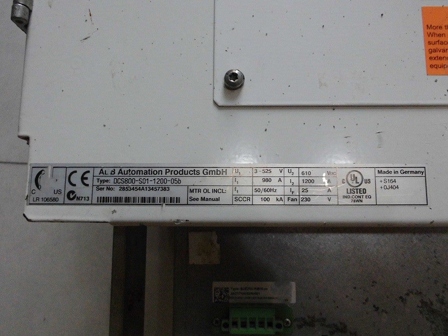 1PCS  USED DCS800-S01-1200-05b #OYF009