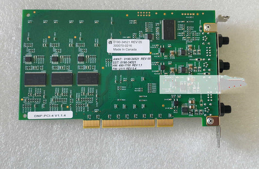 1  PCS   USED    DNP-PCI-4 V1.1.4 0190-34521 REV 05   #OYF055