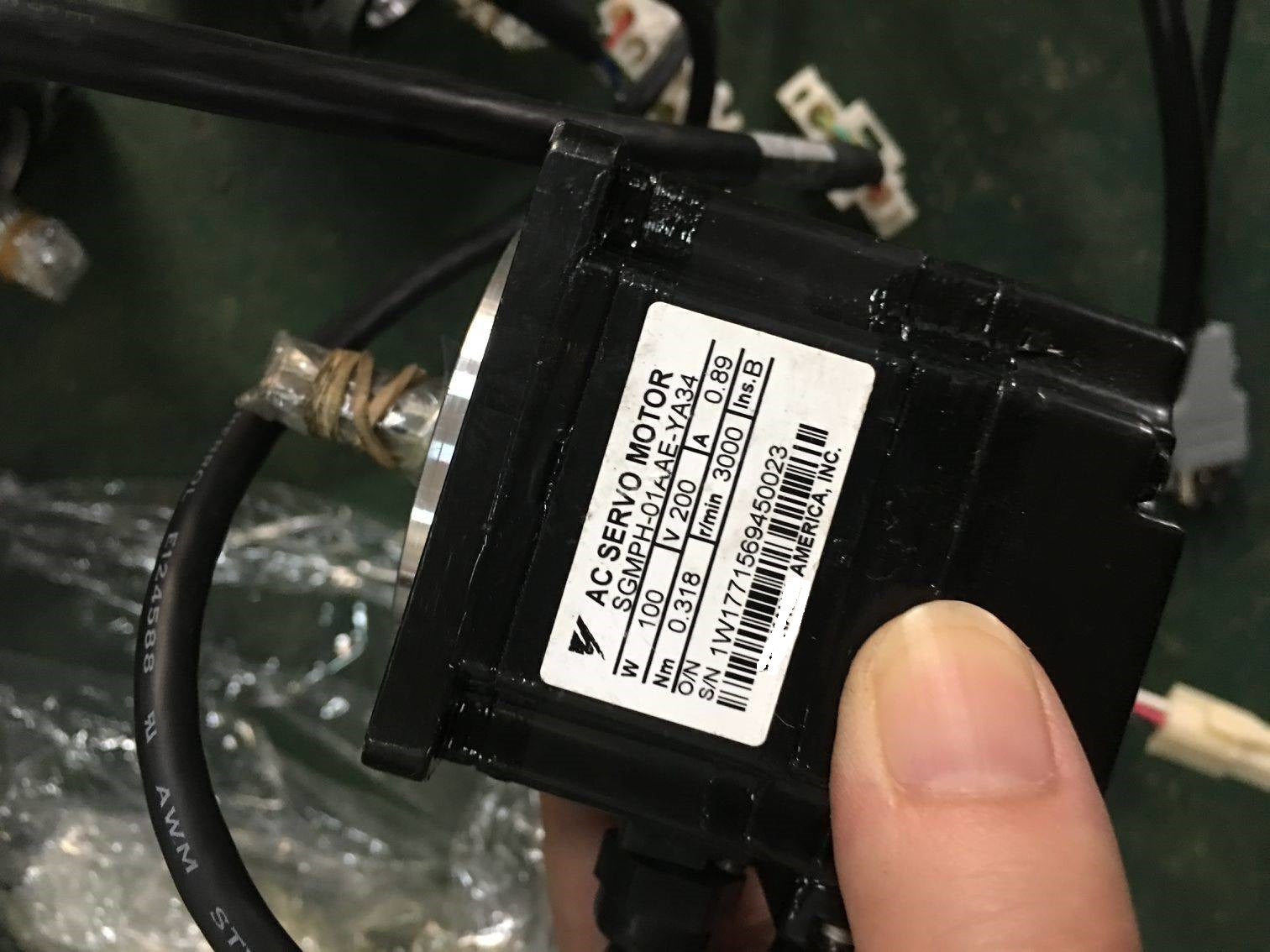 1PCS for  used    SGMPH-01AAE-YA34   #OYF003