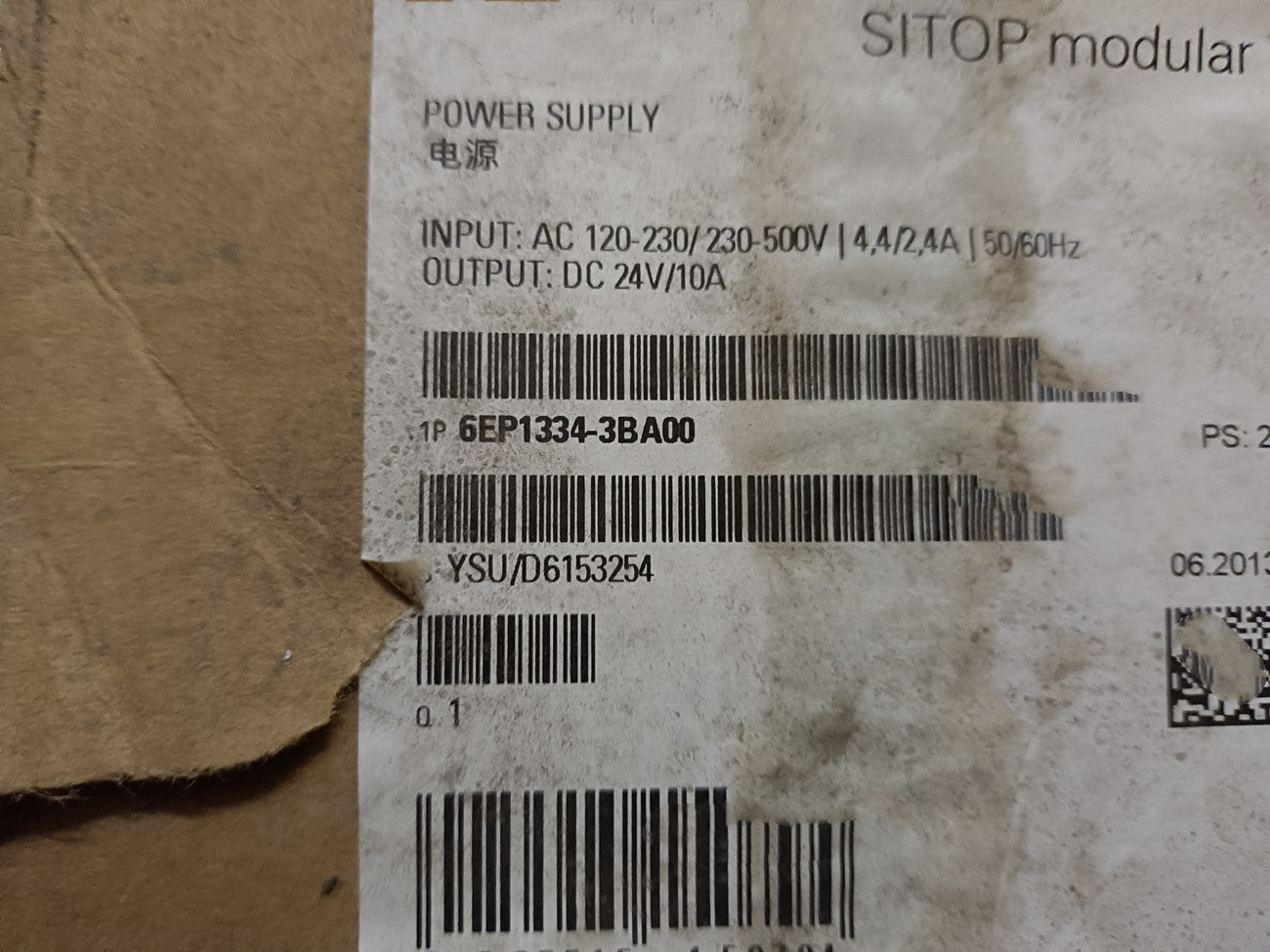 1pc  for NEW 6EP1334-3BA00 #OYF005