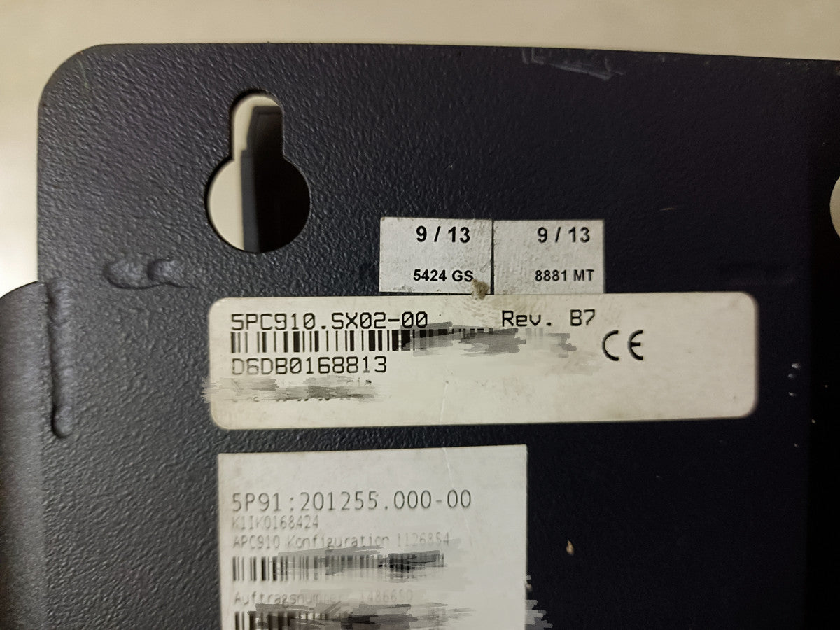 1pc  for USED 5PC910.SX02-00 REv.B7 201255.000-00 #OYF005