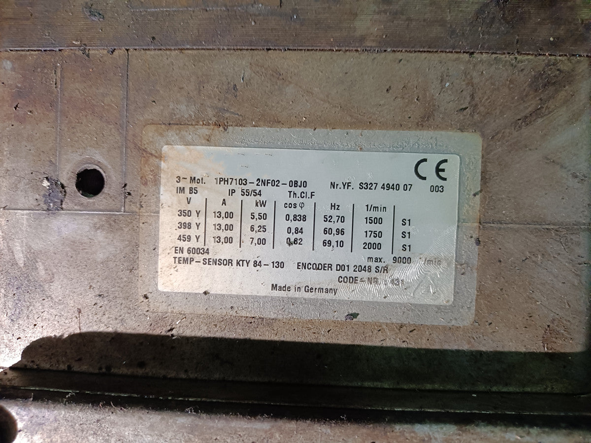 1pc  for USED 1PH7103-2NF02-0BJ0 #OYF005