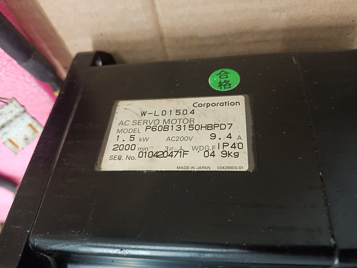 1 PCS USED W-L01504 P60B13150HBPD7 #OYF005 J1688