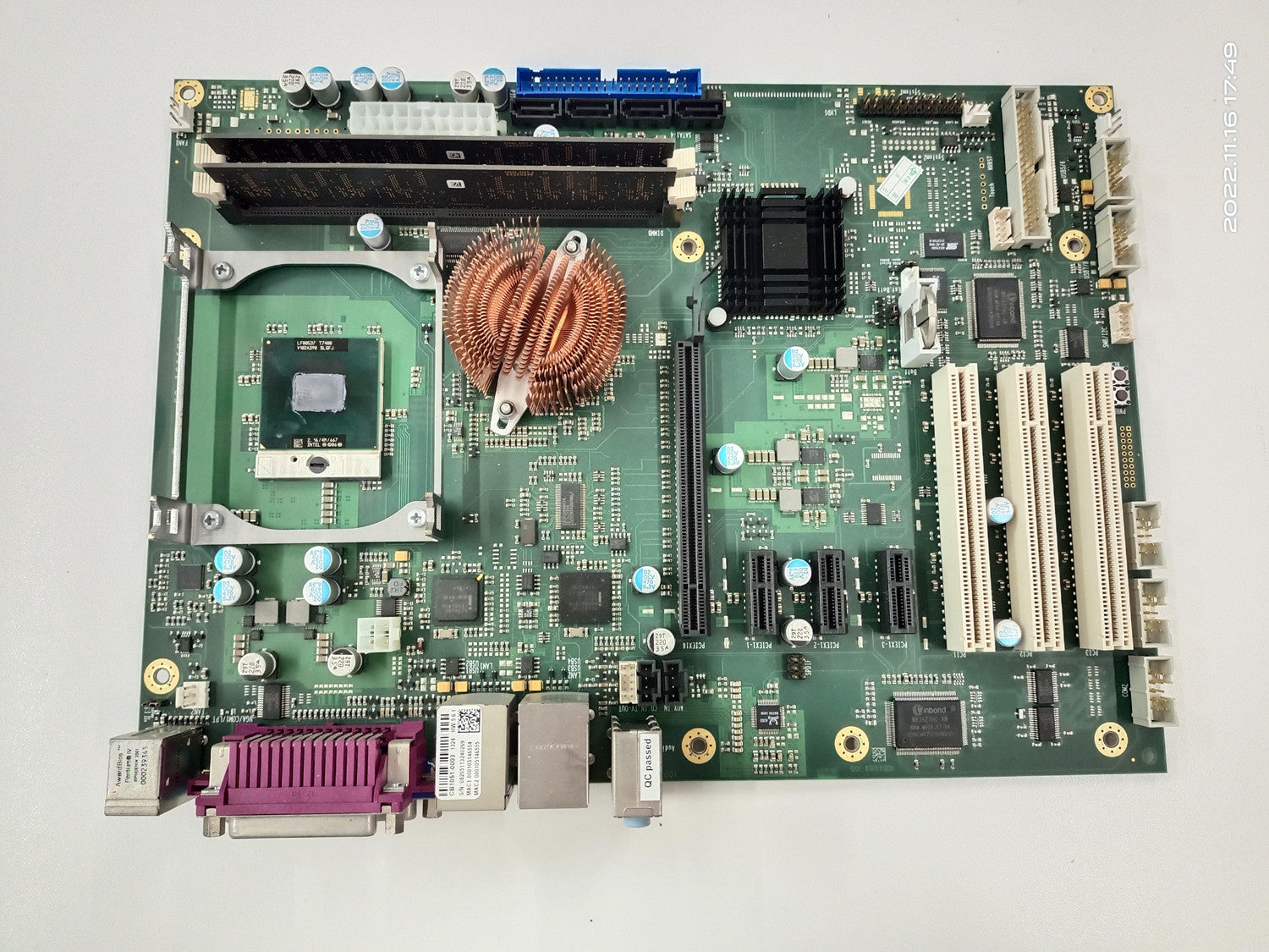 1PC USED CB1051-0003 CB1051 G5 Beckhoff industrial motherboard