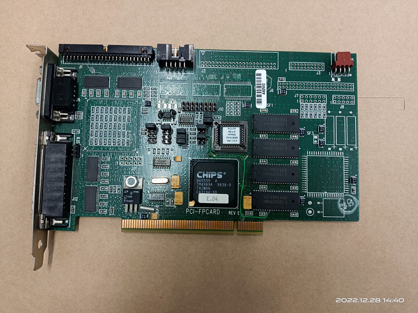 1PCS USED PCI-FPCARD REV E #OYF005 J1688