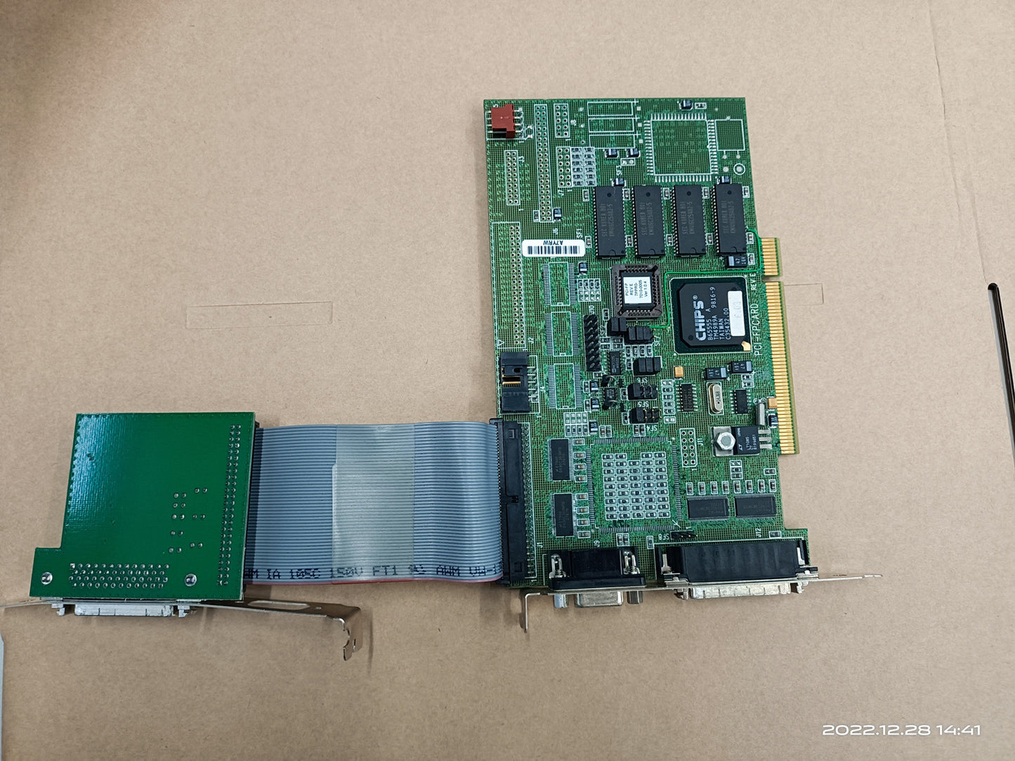 1PCS USED PCI-FPCARD 2CABL-0A00-0635 #OYF005 J1688