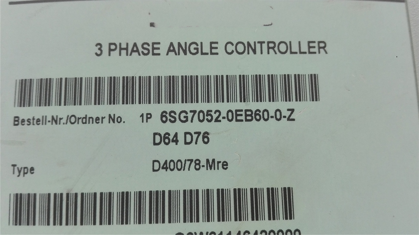 1PC for used  6SG7052-0EB60-0-Z    #OYF033