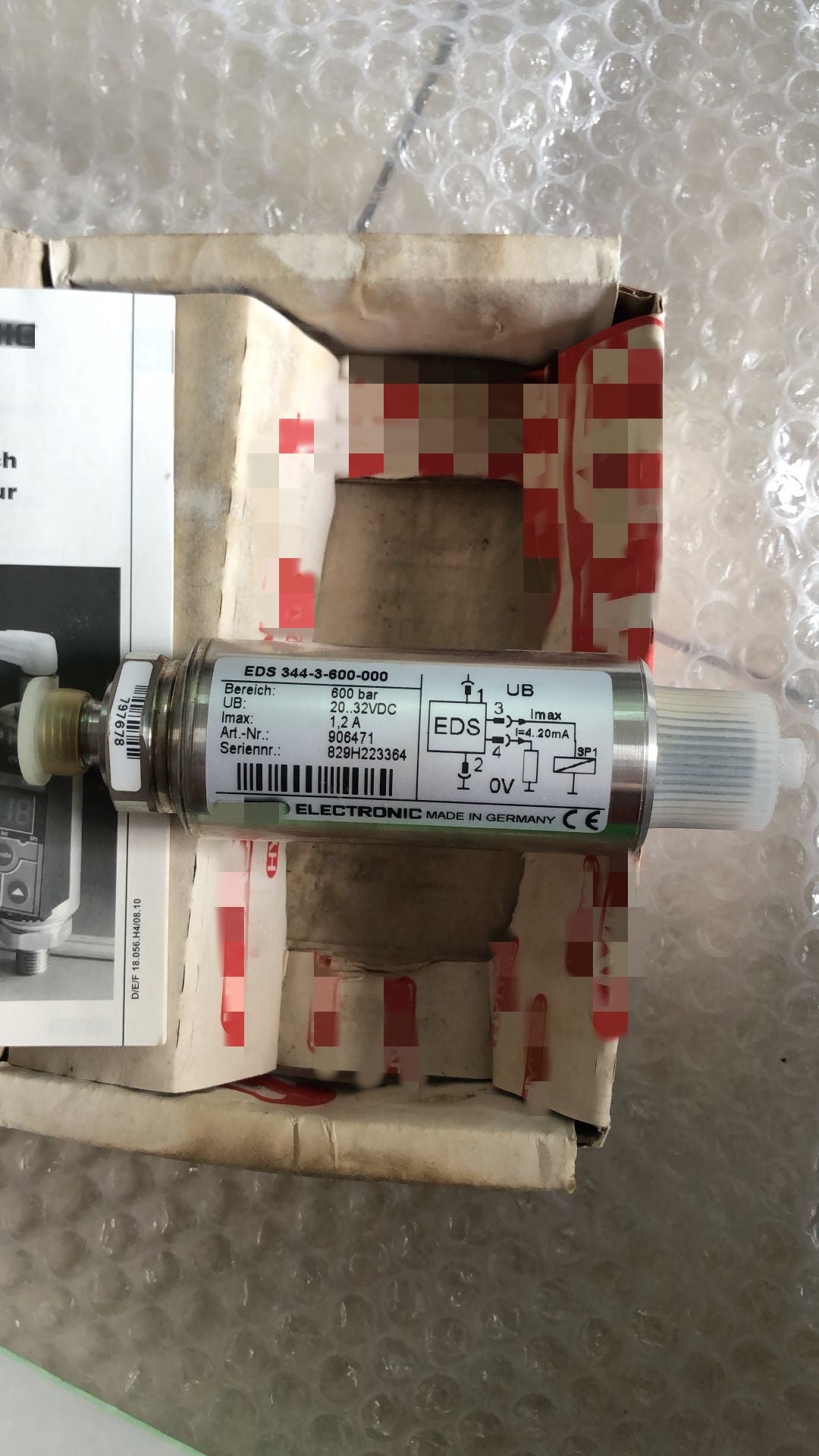 1PCS NEW EDS 344-3-600-000 #OYF009