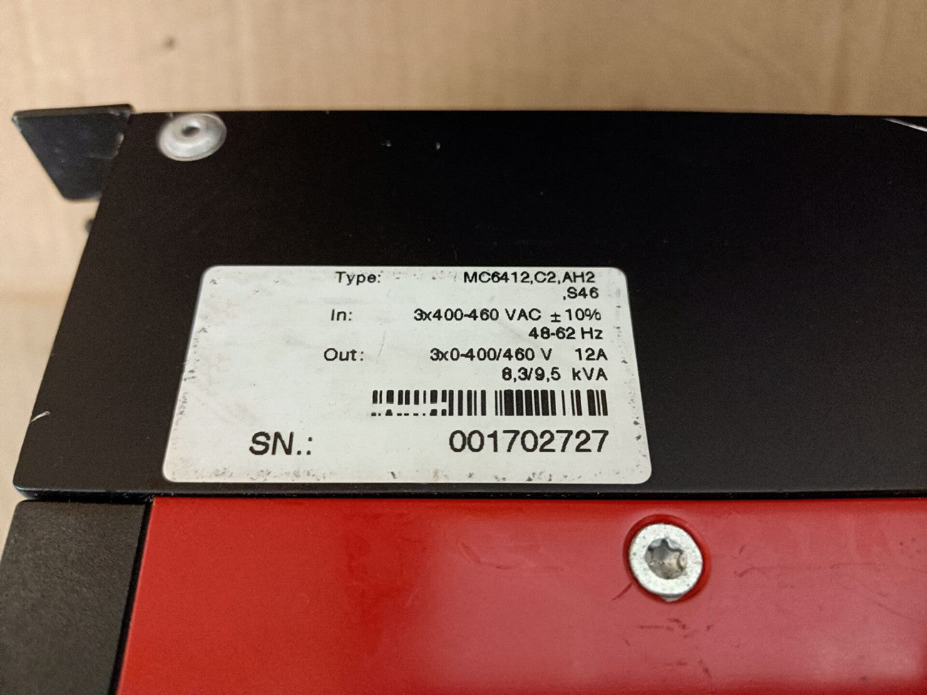 1 PCS USED MC6412,C2,AH2,S46 MC6412.C2.AH2.S46 #OYF005 J1688