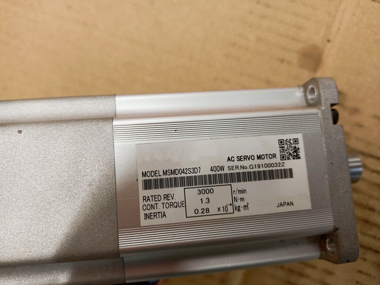 1 PCS USED MSMD042S3D7 #OYF005 J1688