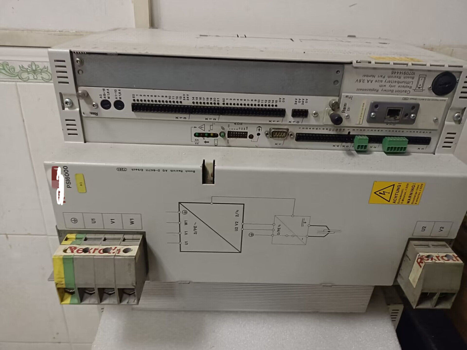 1PCS USED & TESTED Bosch Rexroth PSI 6300.114L1  inverter  #PJ008