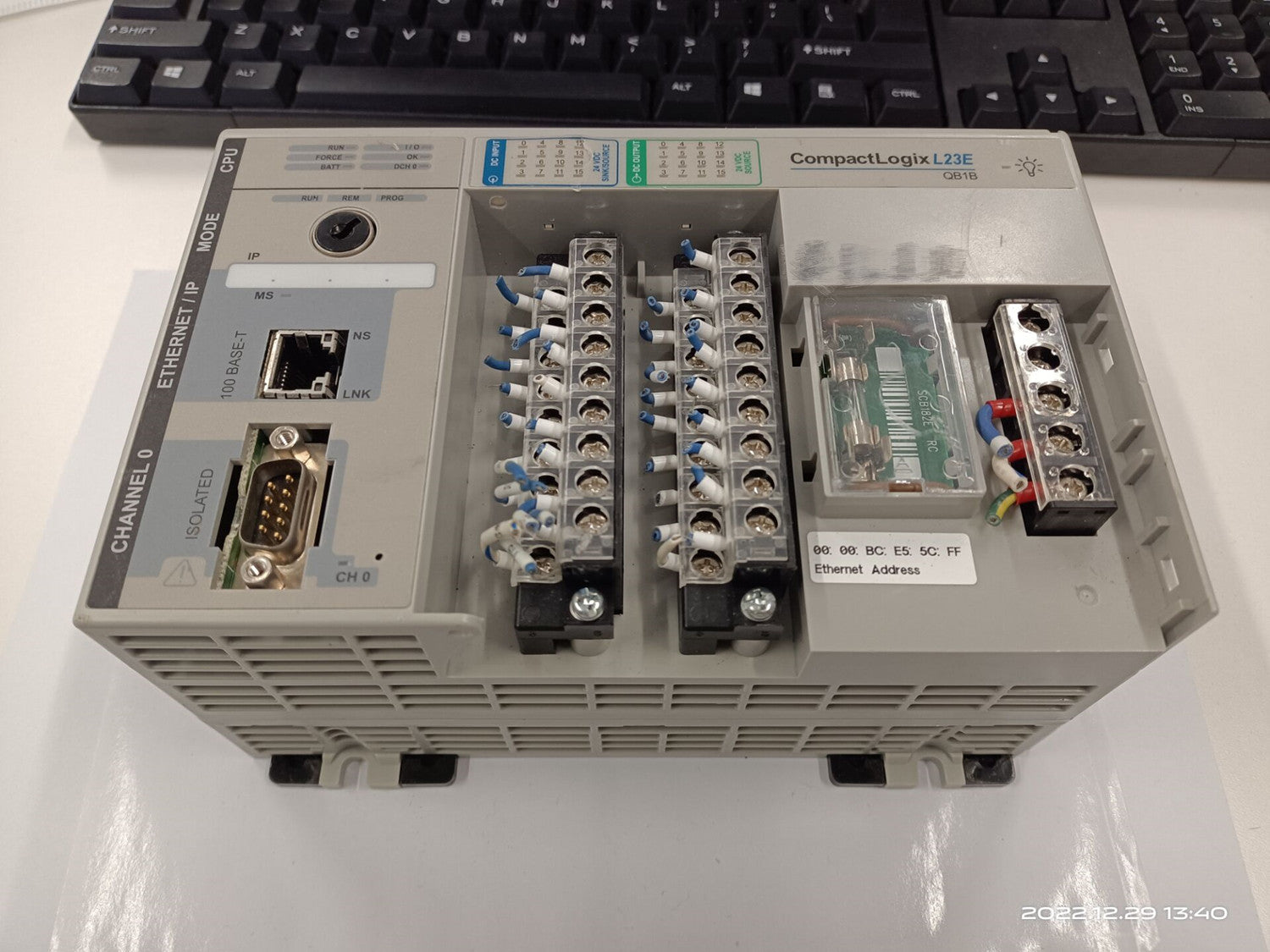 1PCS USED Allen‑Bradley PLC  1769-L23E-QB1B #PJ008